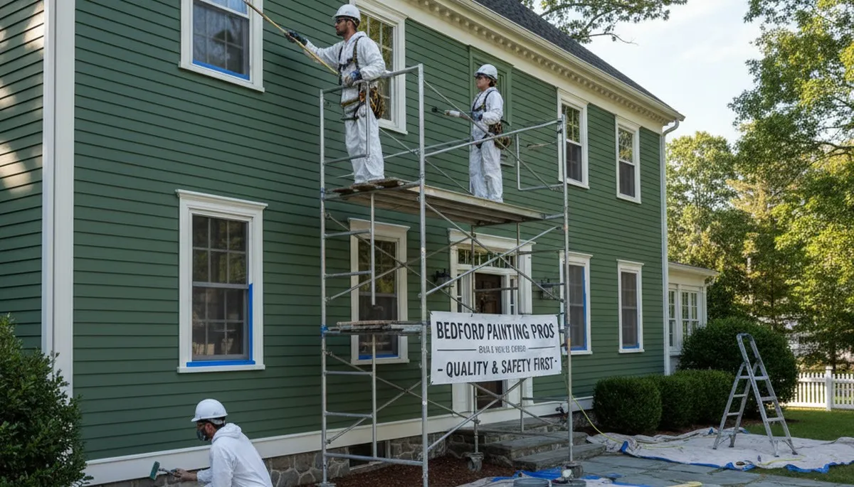 Painting contractor serving Reading, MA for residential interior and exterior painting services