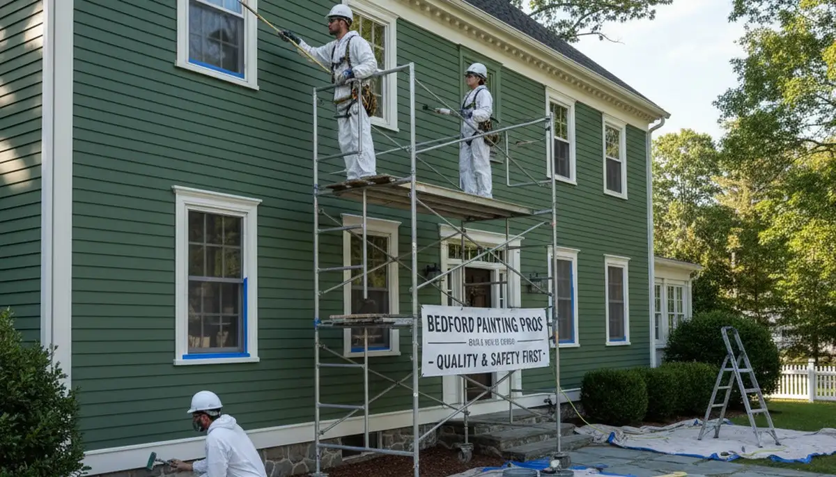Painting contractor serving Reading, MA for residential interior and exterior painting services
