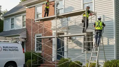 Painting contractor in Reading, MA providing professional interior and exterior house painting services
