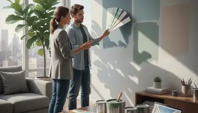 Reading, MA color consultation for interior and exterior paint palettes by Reading Paint Pros
