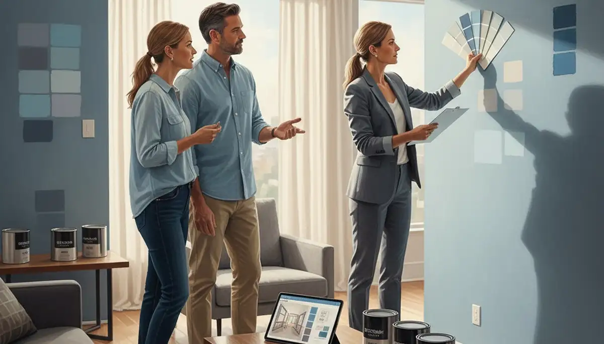 Reading, MA color consultation for interior and exterior painting palettes by Reading Paint Pros
