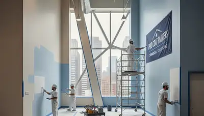 Commercial painting in Reading, MA for business exteriors and interiors
