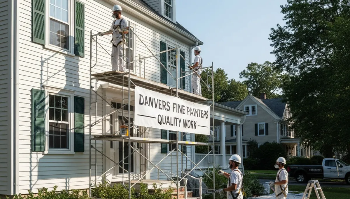 Painting contractor in Reading, MA providing residential and commercial painting services