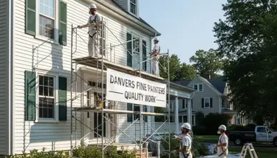 Painting contractor in Reading, MA providing residential and commercial painting services