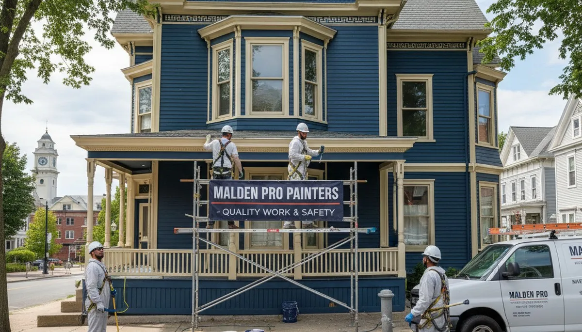 Painting contractor in Reading, MA providing professional interior and exterior painting services