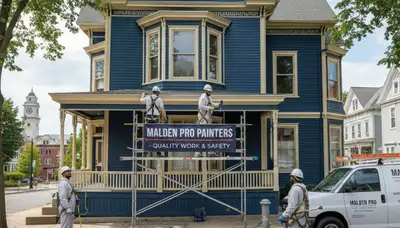 Painting contractor in Reading, MA providing professional interior and exterior painting services