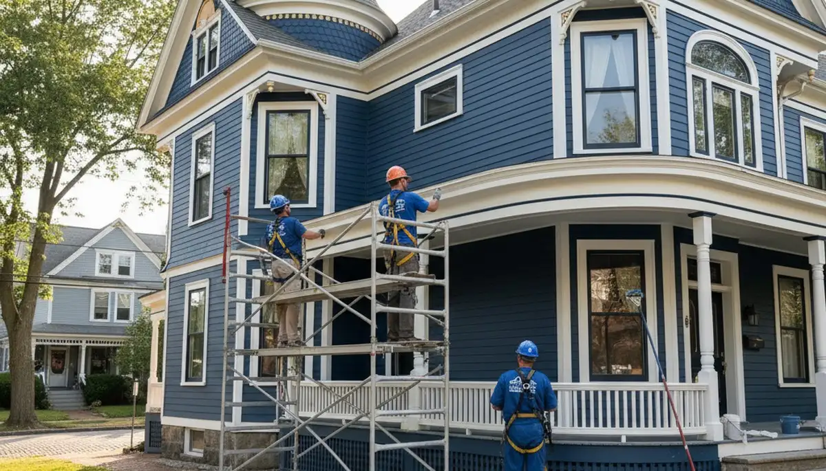 Painting contractor in Reading, MA providing professional interior and exterior painting services