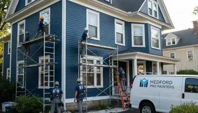 Painting contractor in Reading, MA serving residential and commercial painting projects