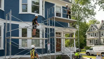 Painting contractor serving Reading, MA for interior and exterior residential painting services