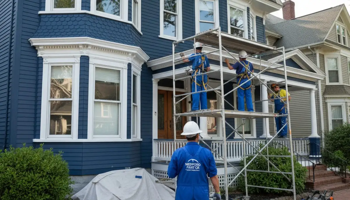 Painting contractor in Reading, MA providing interior and exterior house painting services