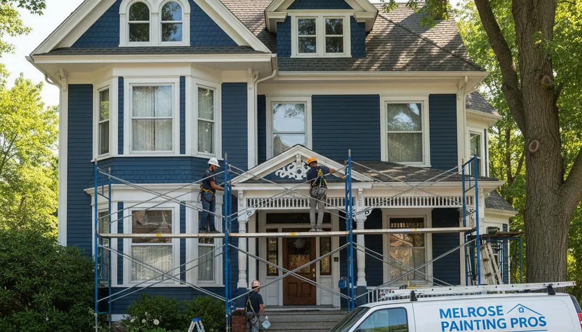 Painting contractor in Reading, MA providing professional interior and exterior painting services