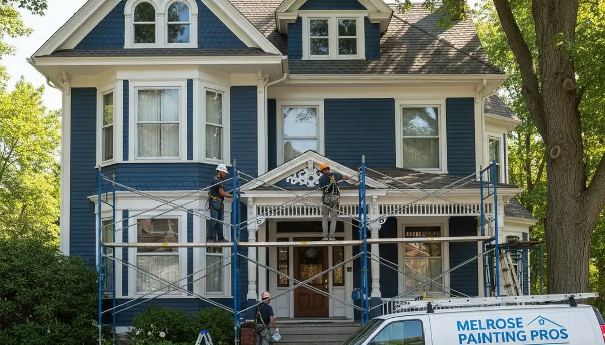 Painting contractor in Reading, MA providing professional interior and exterior painting services