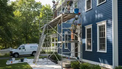 Painting company serving Reading, MA with professional interior and exterior painting services