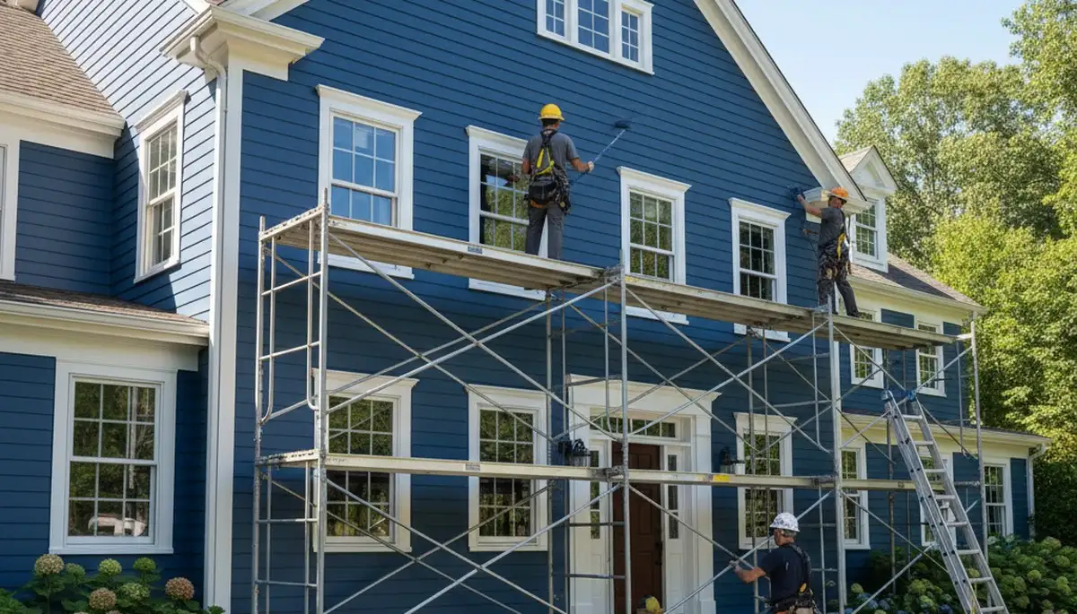 Painting contractor in Reading, MA offering interior and exterior house painting services