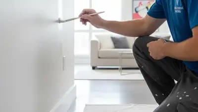 Reading, MA painters repairing wall scuffs, peeling paint, and faded exterior touch-ups