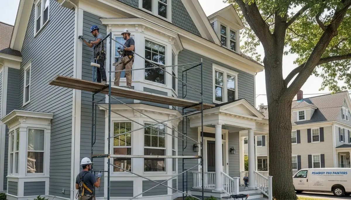 Painting contractor in Reading, MA providing professional interior and exterior painting services