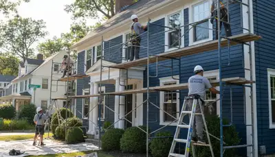 Painting services in Reading, MA for residential and commercial properties