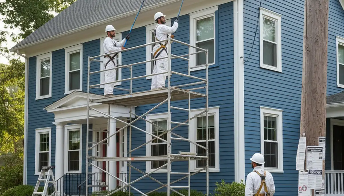 Painting contractor in Reading, MA providing interior and exterior house painting services