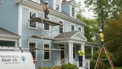 Painting services in Reading, MA for residential and commercial property exteriors