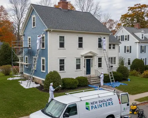 Exterior house painting services in Reading, MA for New England homes
