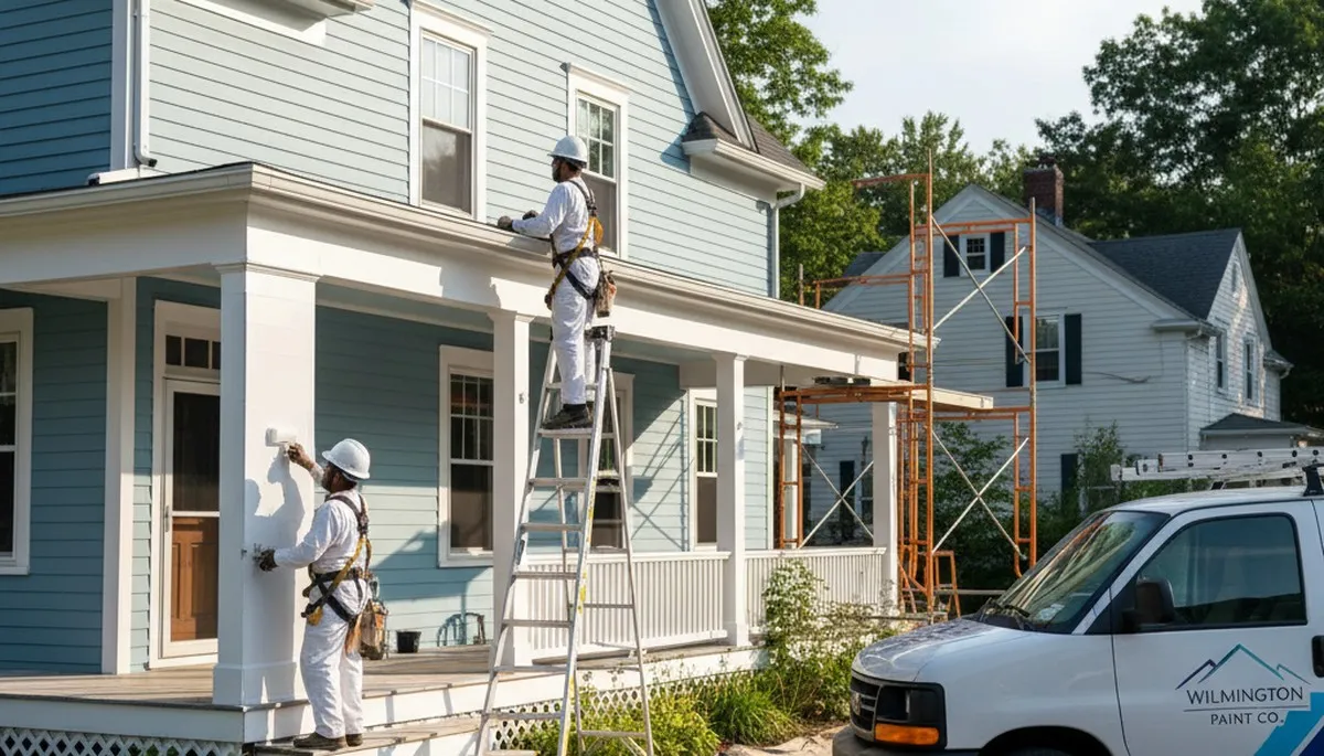Painting contractor in Reading, MA providing professional interior and exterior painting services