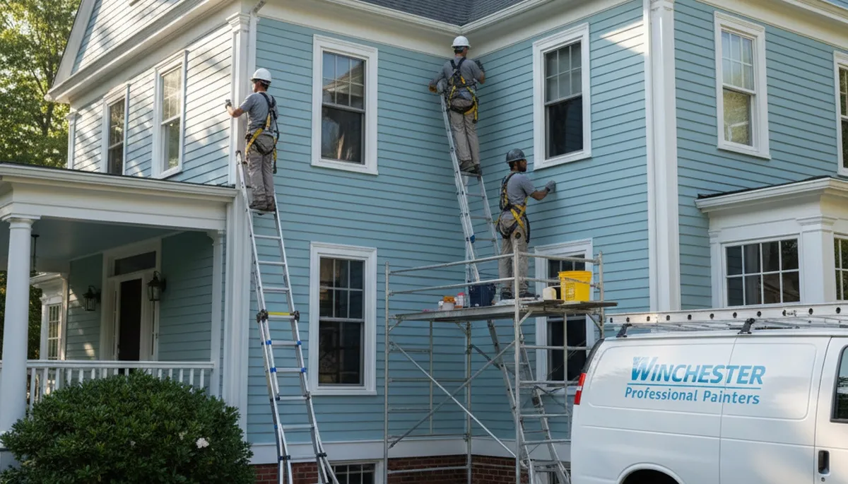 Painting contractor serving Reading, MA with professional interior and exterior house painting services