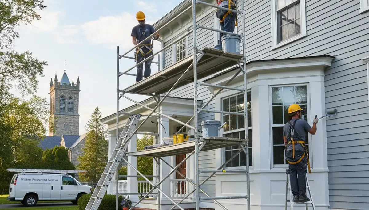 Painting contractor in Reading, MA providing professional residential and commercial painting services